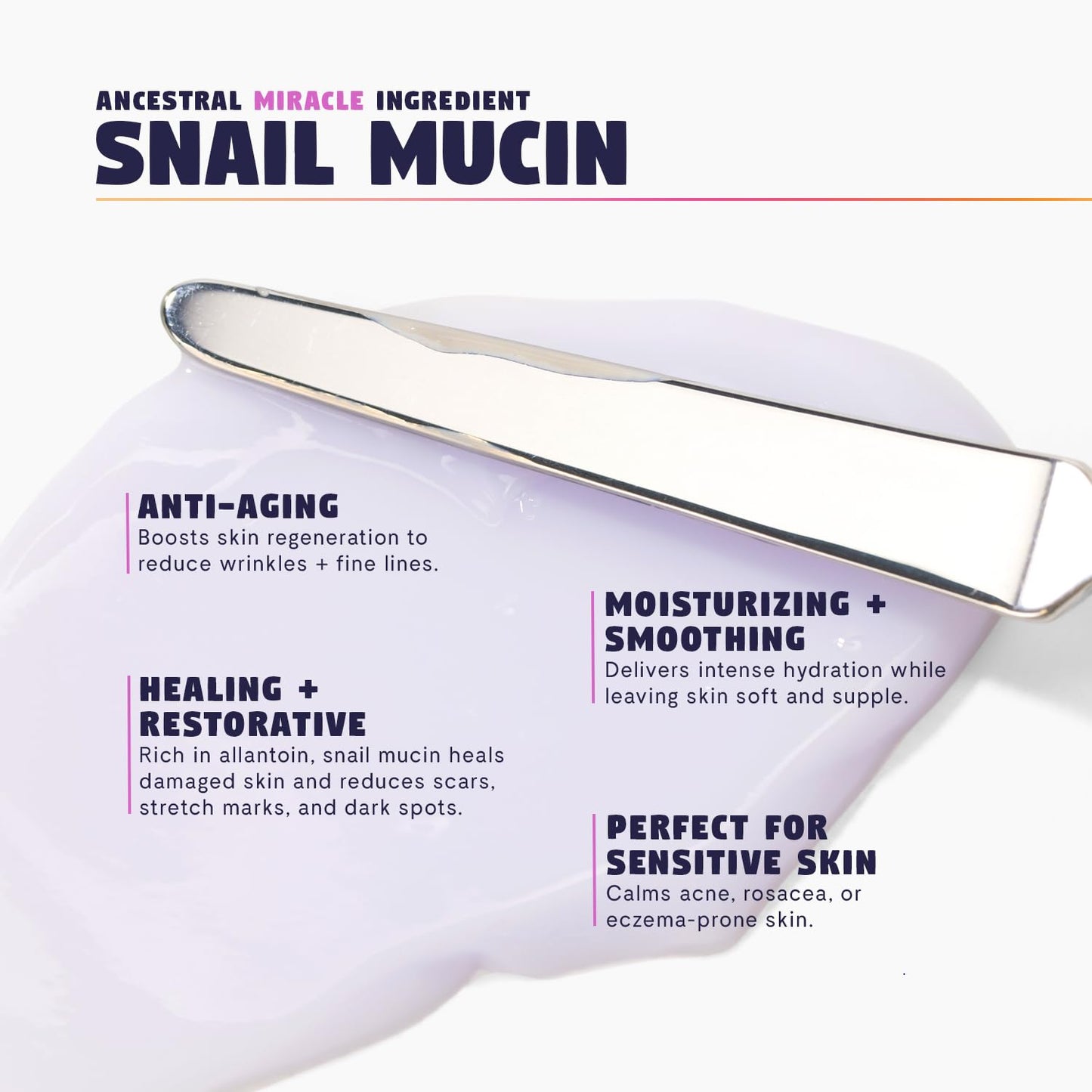 Moon Milk Snail Mucin Moisturizer Glow Cream – Milky Gel Cream Korean Moisturizer That Replenishes Moisture and Leaves Skin Brighter, Plumper, Soothed and Beautifully Smooth, 3.52Oz.